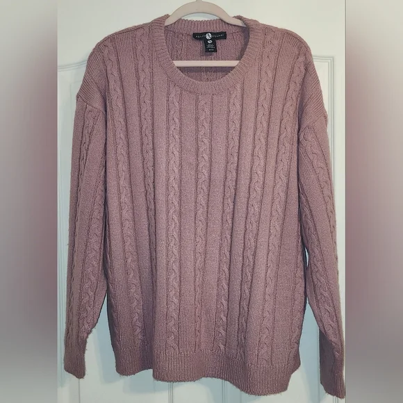 Ashley Stewart Cable Knit Sweater - Picture 2 of 3